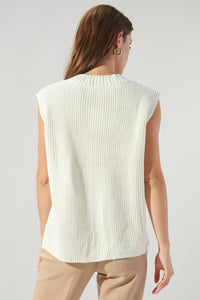 Gretchen V Neck Short Sweater Vest