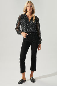 Shadow of a Doubt Ammabella Ruffle Blouse
