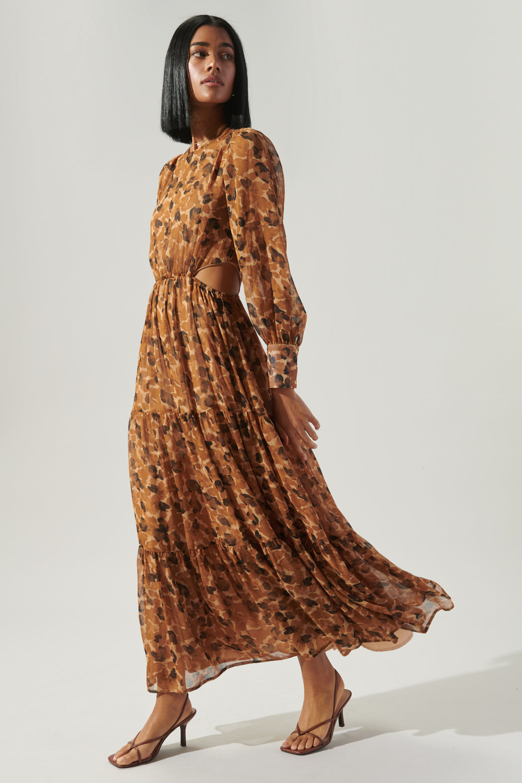 caramel maxi dress Caramel Modest maxi dress Be captivated in tassel