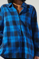 Arlee Plaid Boyfriend Flannel Shirt