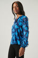 Sweetwater Floral Ammabella Ruffle Blouse