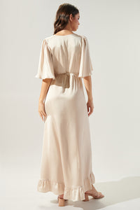 One and Only Abelia Hi Low Maxi Dress