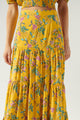 Betsey Floral Bellingham Tiered Maxi Skirt
