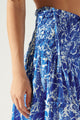 Marina Floral Smocked Tiered Midi Skirt