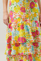 Oasis Floral Guayana Ruffle Tiered Midi Dress