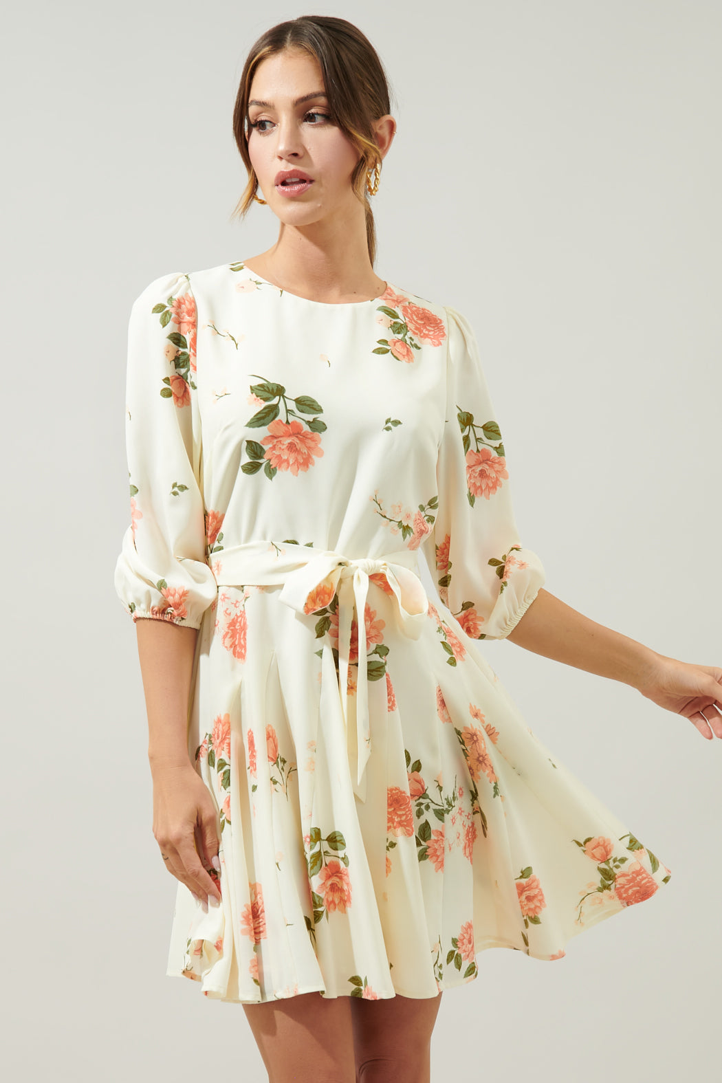 godet mini dress Ms. Godet Mini Dress (Limited Color Run)