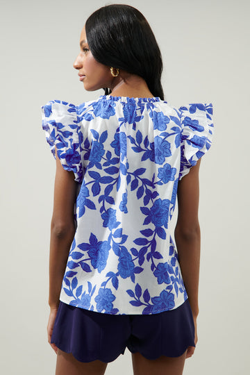 Glantis Floral Midi Dress