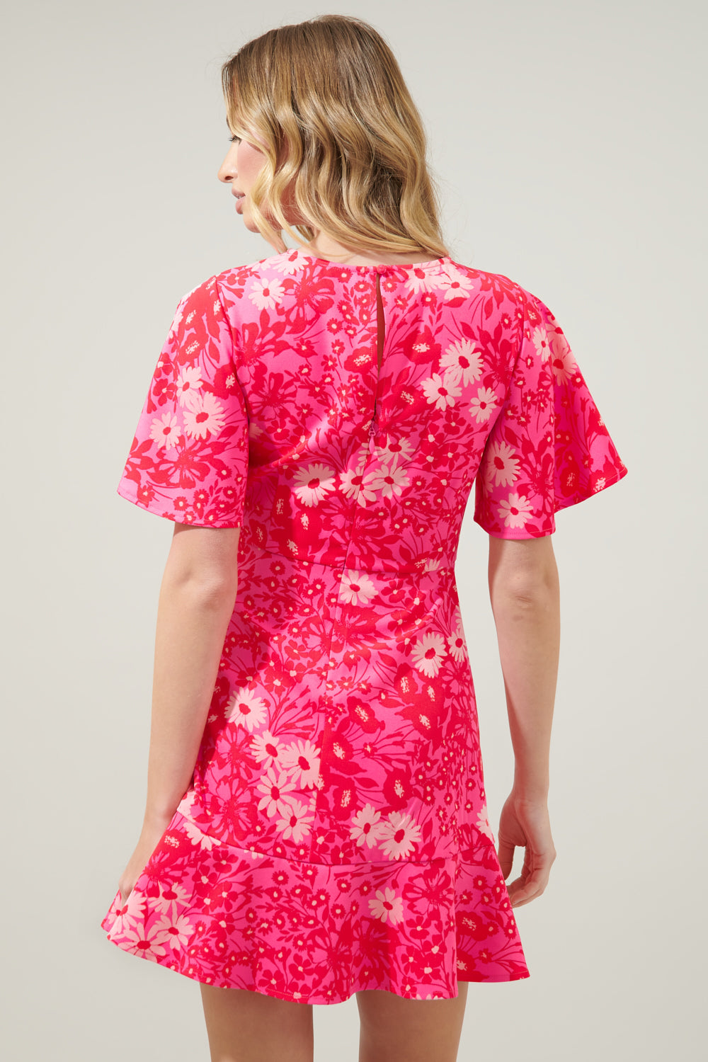 Lover Girl Flouncy Flare Mini Dress Sugarlips Lover Girl Flouncy Flare Mini Dress Sugarlips