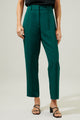 Rica Suave Clermont Belted Peg Leg Pants