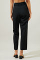Rica Suave Clermont Belted Peg Leg Pants
