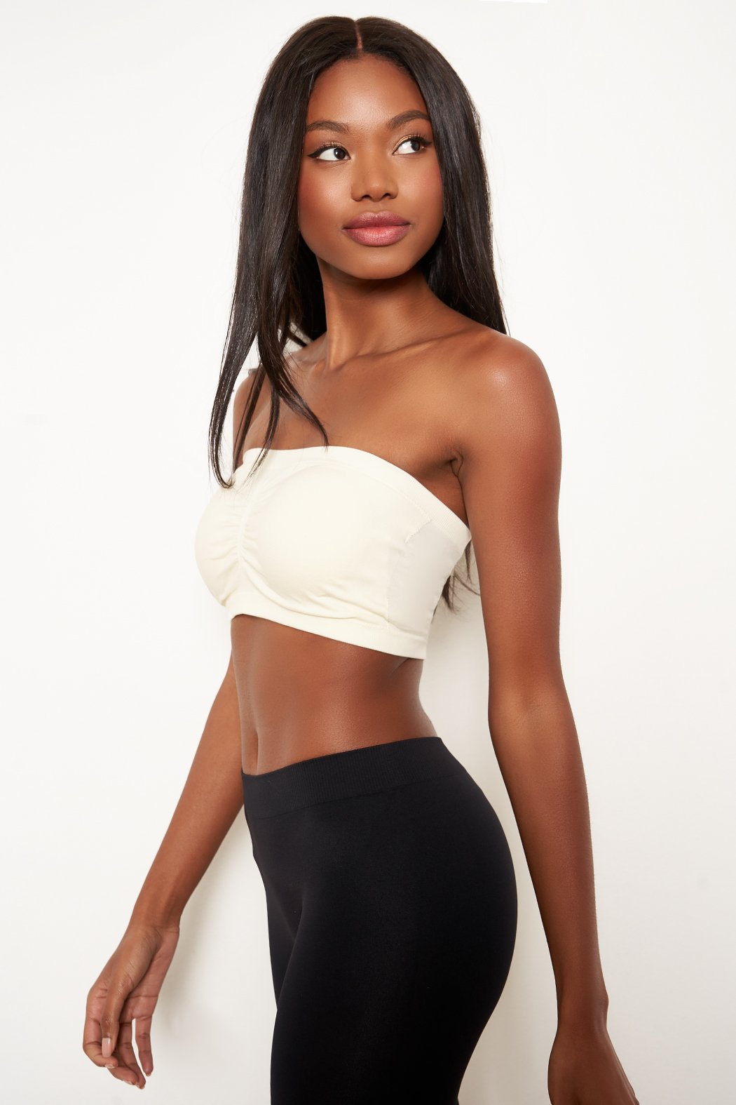 Cinched Front Double Wear Bandeau – Sugarlips