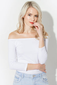 Seamless Off The Shoulder Top