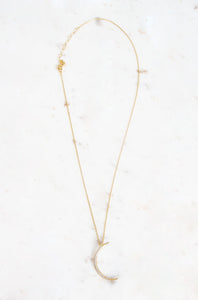 Shay Crescent Moon Necklace