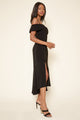 Annabelle Off The Shoulder Maxi Dress