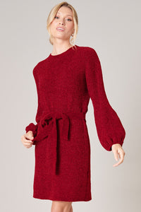 Sabina Chenille Sweater Dress