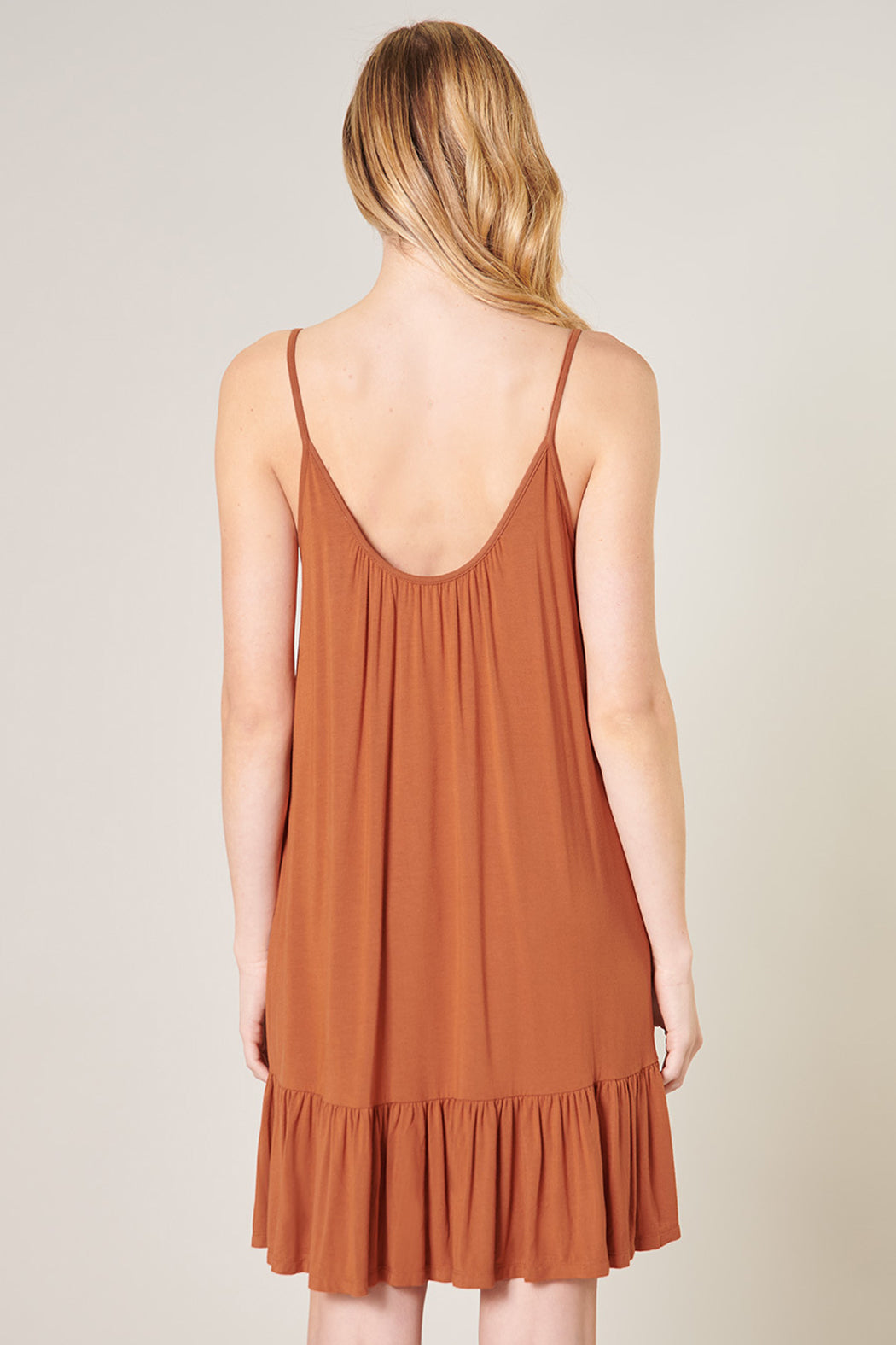 Sicily Trapeze Mini Tank Jersey Knit Dress Sicily Trapeze Mini Tank Jersey Knit Dress