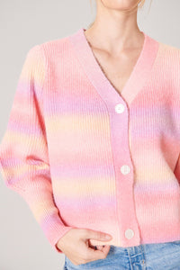 Cotton Candy Skies Button Front Cardigan