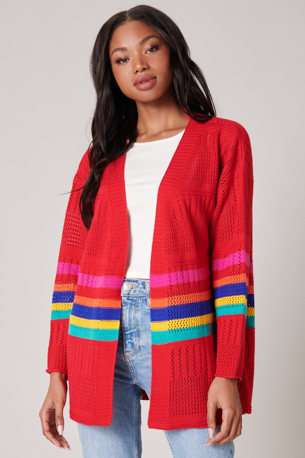 Sugar Rush Color Block Cardigan – Sugarlips