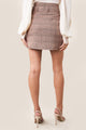 Fae Plaid Mini Skirt