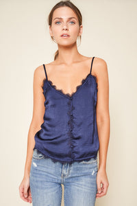 Ladybird Button Up Lace Cami