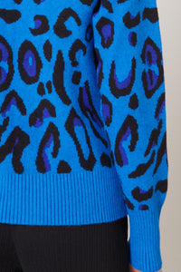 Charmed Leopard Print Sweater