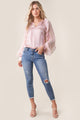 Joanie Ruffled Chiffon Blouse