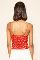Life's A Breeze Floral Print Buttoned Cami