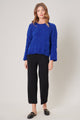 Foster Cable Knit Chenille Sweater