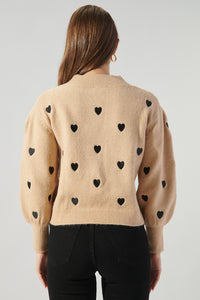 Cross My Heart Embroidered Sweater
