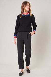 Fool For You Multicolored High Neck Sweater